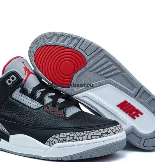 White MATERIALS Reimagined READY Jordan 3 Retro RETAIL Cement SHIP TO 0612